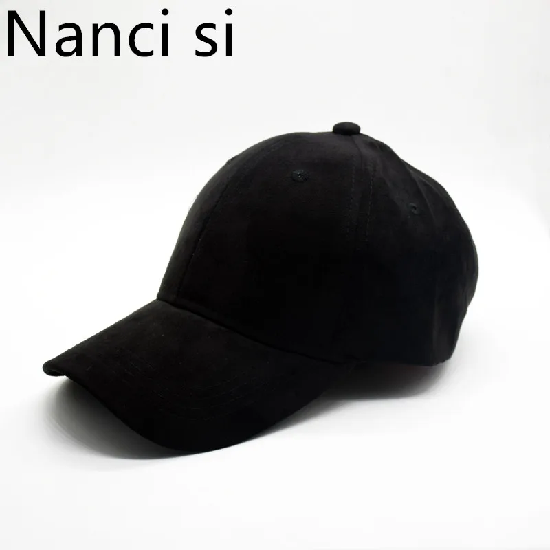Nanci si 9 панель сплошной цвет искусственная замша Бейсболка Snapback кепки Casquette шляпы