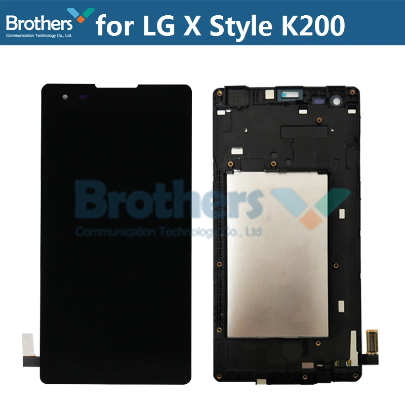 LCD Screen For LG X style K200 LCD Display Touch Screen Digitizer for LCD K200DS K200 LCD Assembly With Frame Phone Replacement (3)