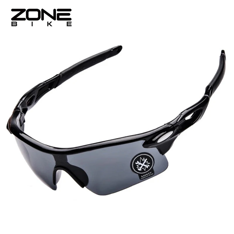 ZONEBIKE, UV400, очки для велоспорта, спортивные солнцезащитные очки для мужчин, очки для велосипеда, очки для велоспорта, женские, lunetes Cyclisme Fietsbrillen - Цвет: black