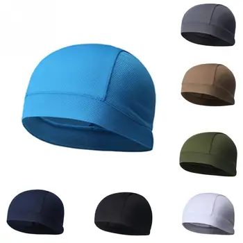 

1pc Cycling Hat Covers Durable Cap Skullcap Outdoor Solid Riding Running Sunscreen Hat Breathable for Adults Women Men #918