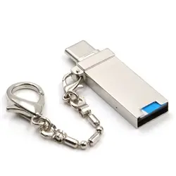 Высокоскоростная карта памяти Micro SD TF для телефона OTG, USB 3,1, устройство считывания карт, подключенное к цепочке Micro USB/type-c