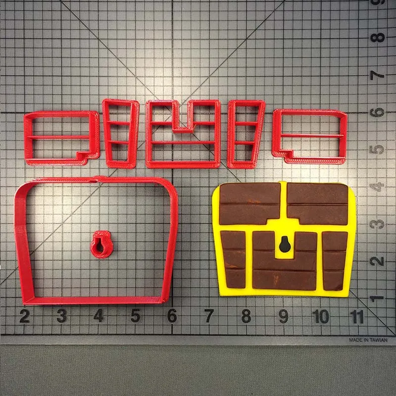 Money Suitcase Series Cookie Cutters Custom Made 3d Printed