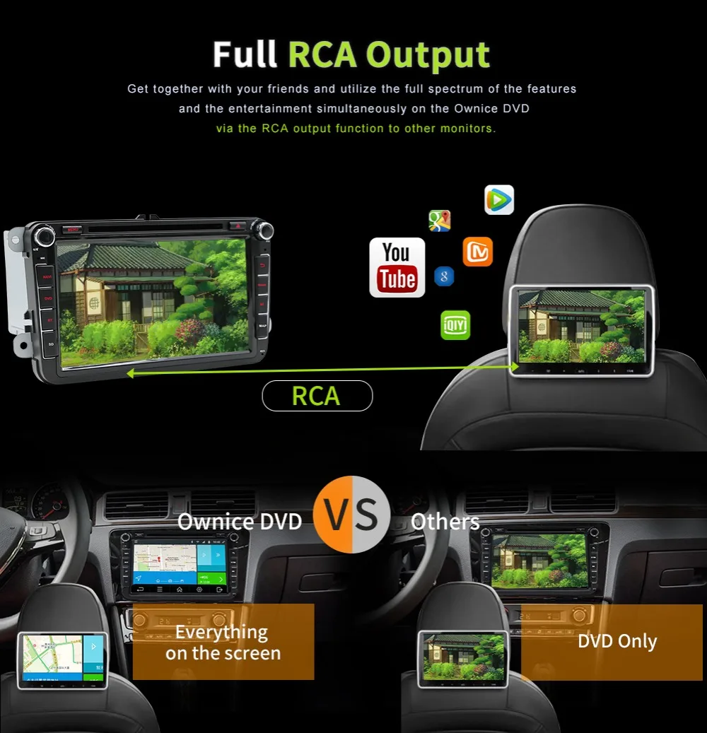 Sale Android 7.1 2din Autoradio Car DVD GPS player For Volkswagen VW Golf Jetta TOURAN TIGUAN Passat Skoda with Radio,BT,SWC,GPS,Map 4
