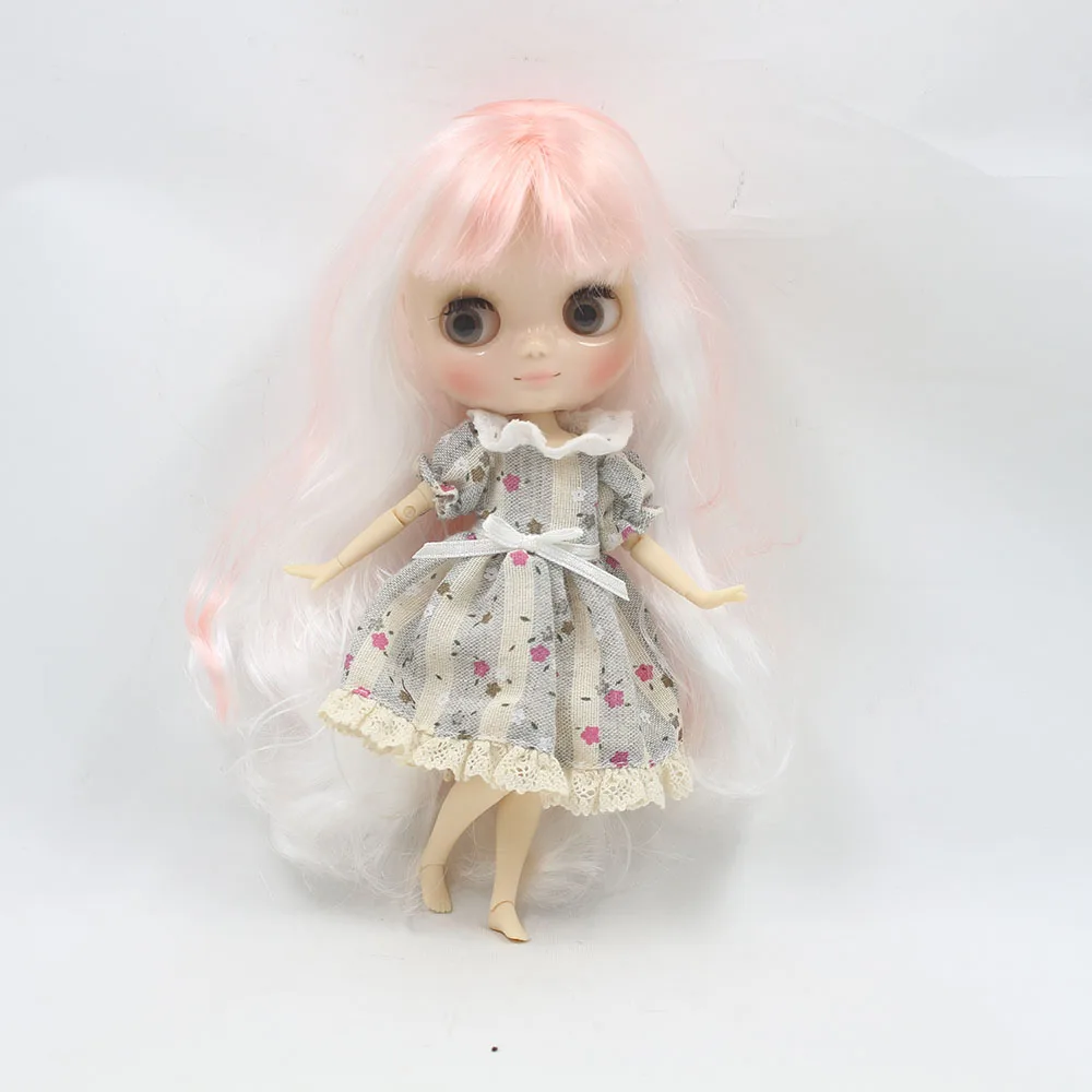 Парик для куклы middie blyth кукла из 20 см средней длины сделай сам № 04|doll scalp|blythe doll