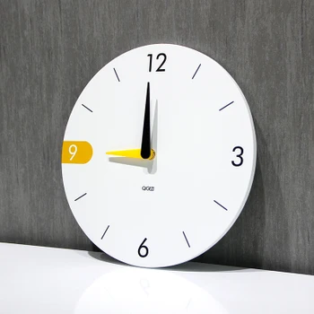 

28cm 38cm Nordic bedroom clock, living room, creative mute watch, home art clock