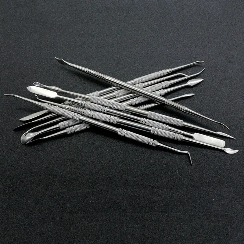 

Steel clay powder wax knife carving stainless steel type DiaoSuDao sludge ceramics modelling tools