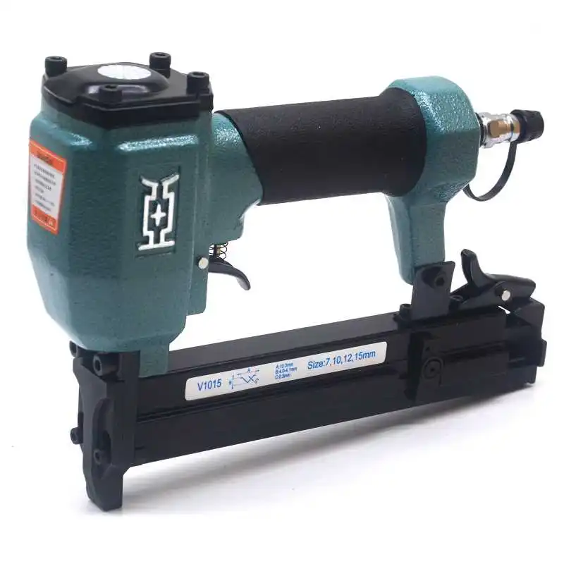 

New Type Pneumatic V-NAILER Joining Gun Joiner Picture Frame Joiner V1015 Blue