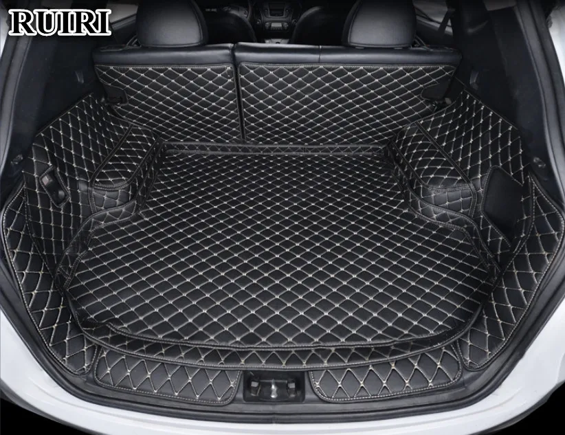 Best quality! Full set car trunk mats for Hyundai Tucson ix 2015-2010
waterproof cargo liner mat boot carpets for Tucson ix 2012