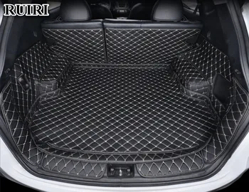 

Best quality! Full set car trunk mats for Hyundai Tucson ix 2015-2010 waterproof cargo liner mat boot carpets for Tucson ix 2012