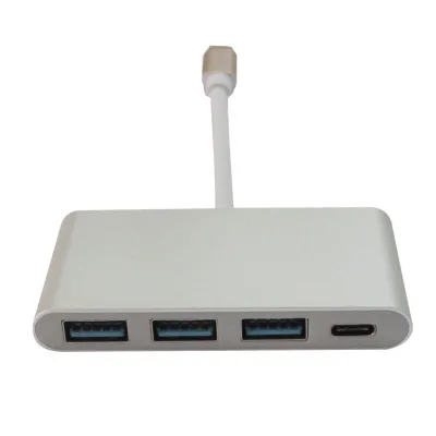 USB 3.1 Тип C до 3 Порты высокое Скорость c 3.0 хаб для зарядки и разъёмы адаптер новый