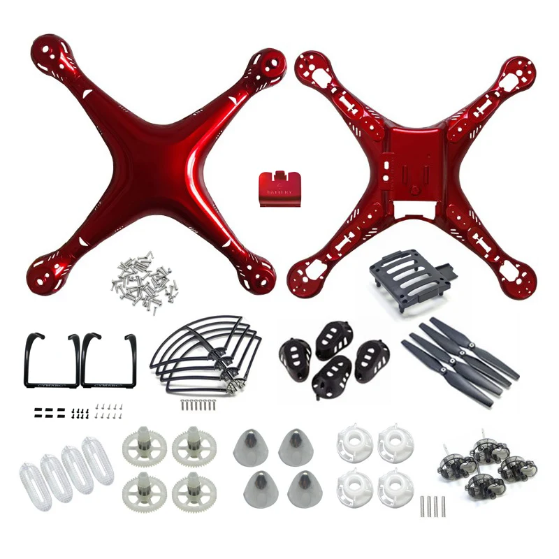 

SYMA RC Drone X8C X8W X8G X8HC X8HW X8HG Spare Parts Main Body Shell Cover Gear Propeller Protective Frame Hight Landing Skids