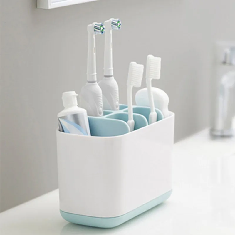

Multi-function Toothbrush Set Storage Box Multicolor Bathroom Bathroom Toiletries Storage Compartment