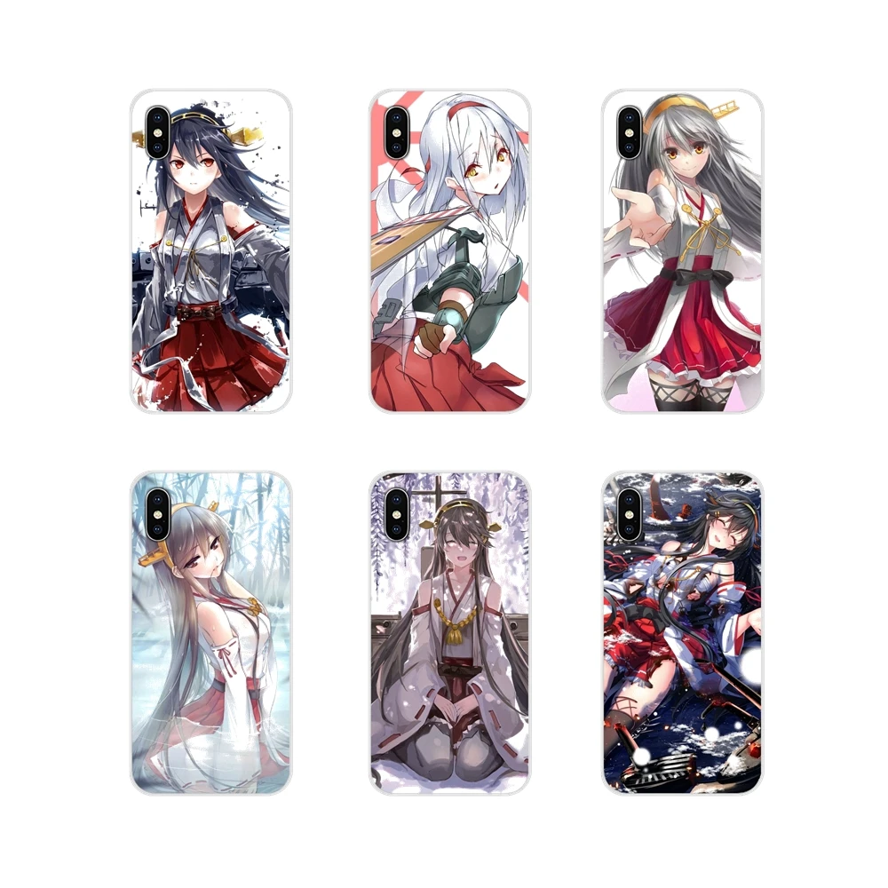 Прозрачные мягкие чехлы для Apple iPhone X XR XS MAX 4 4S 5 5S 5C SE 6 6S 7 8 Plus ipod touch haruna