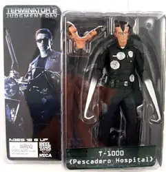 Бесплатная доставка NECA Терминатор 2 фигурку T-1000 Pescadero больницы игрушка 7 "18 см модель # ZJZ009