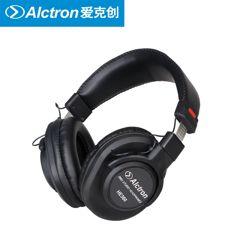 

Alctron HE360 high quality monitoring headphone portable HIFI adjustable foldable closed professional studio headphone