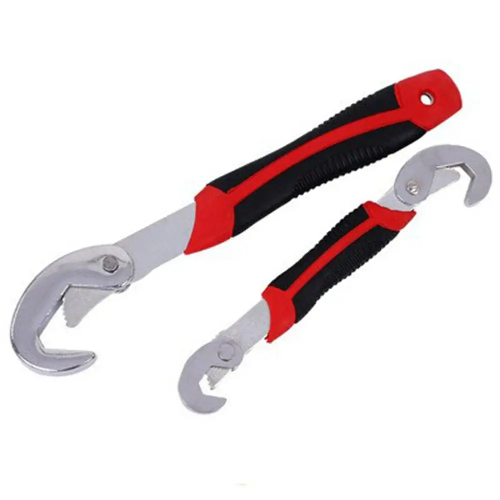 Adeeing Multi Function 2pcs Universal Wrench Adjustable Grip Wrench Set