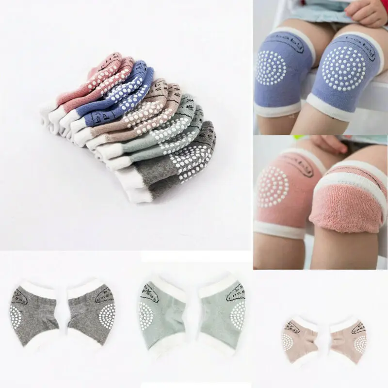 

Fashion New Baby Crawling Knee Pads Safety Anti-slip Walking Leg Elbow Protector