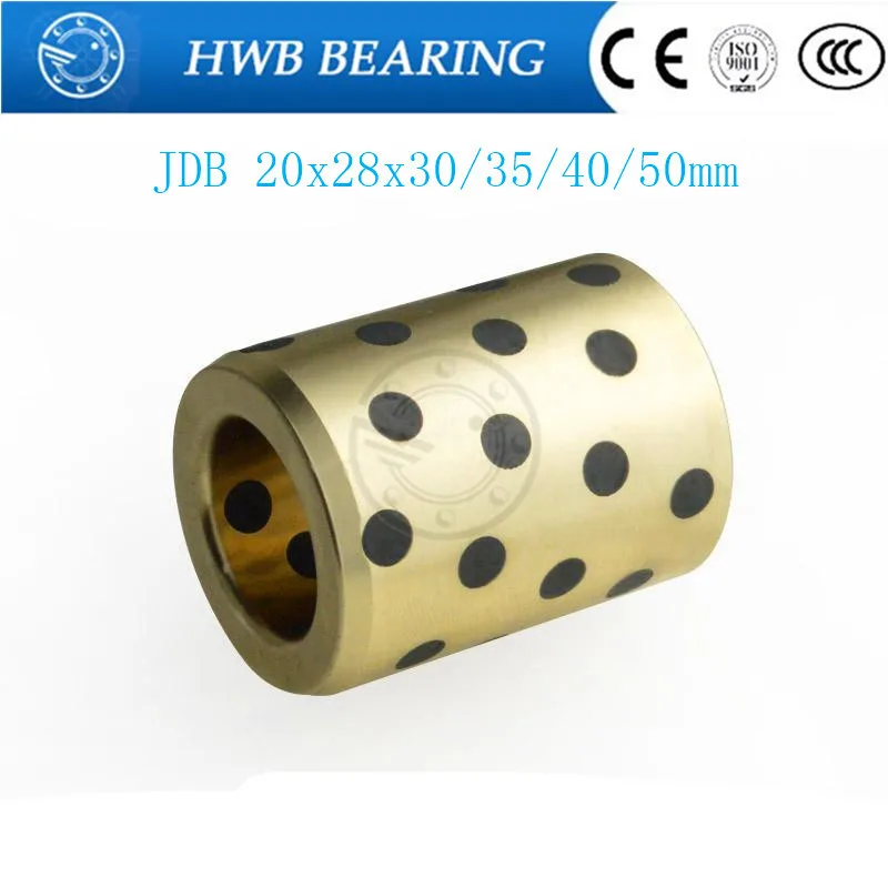 

linear graphite copper set bearing copper JDB202830 JDB202835 JDB202840 JDB202850 bushing oil self-lubricating bearing