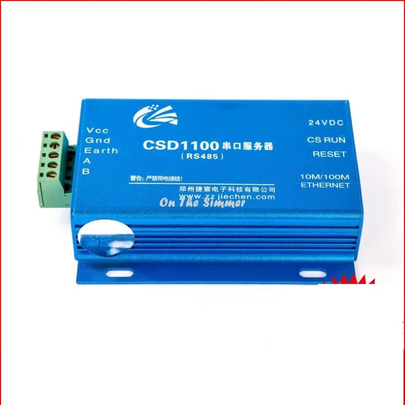 

Industrial serial port server 1 Port 485 turn Ethernet 1 serial port 1 channel isolation wide voltage CSD1100