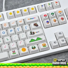 Сублимация Keycap Марио 6.25 pbt OEM Cherry профиль для Игры Механическая клавиатура