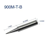 5 шт. 900M-T-B паяльная железными наконечниками 42 мм Длина для 936/937/938/969 паяльная станция