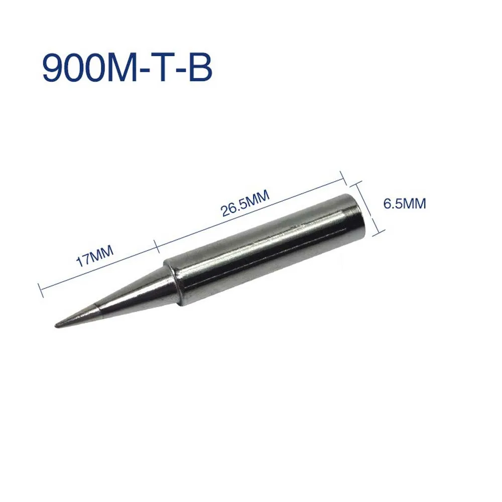 

5pcs 900M-T-B Soldering Solder Iron Tips 42mm Length For 936/937/938/969 Soldering Station
