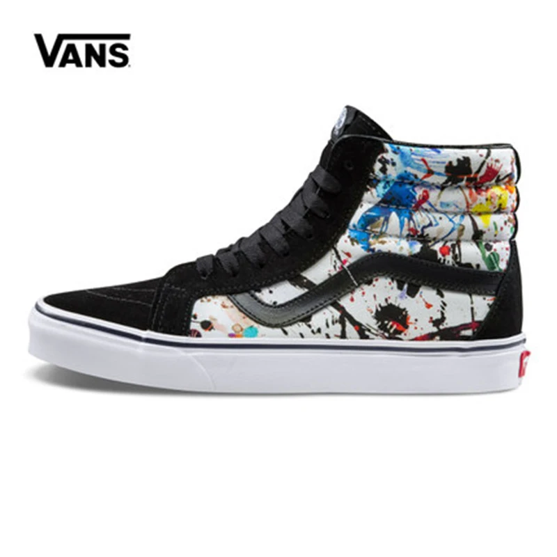 Original New Arrival Vans Men's & Women's Classic Sk8-Hi Skateboarding Shoes Sneakers Canvas Comfortable VN0A2XSBM0U Unisex