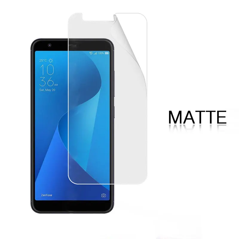 Прозрачная глянцевая пленка для Asus Zenfone Max Plus (M1) ZB570TL 5 7 с антибликовым покрытием