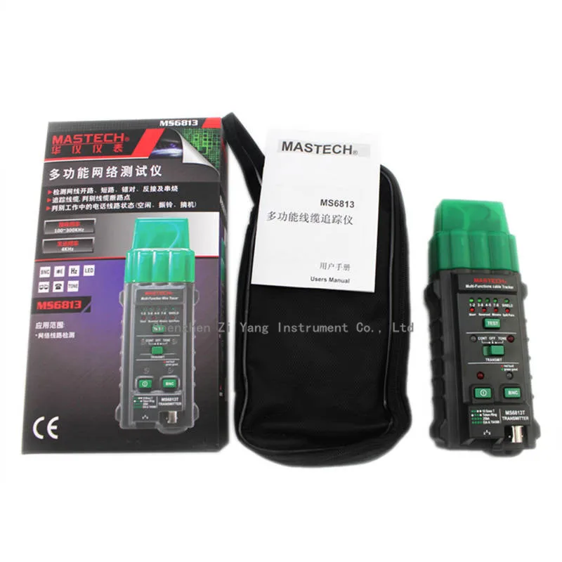 

MASTECH MS6813 Multifunction Network Cable & Telephone Line Tester Detector Tracker Autoranging multimeter
