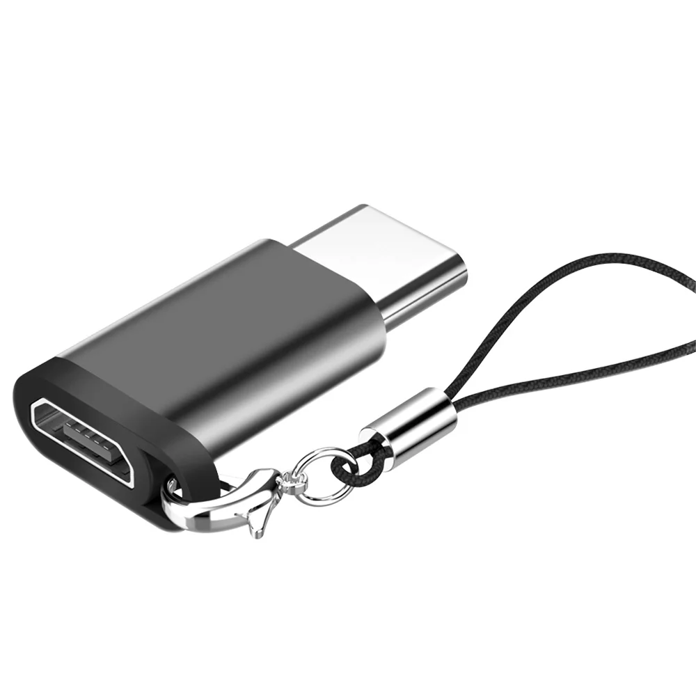 Usb Тип C адаптер тип-c мужчина к Micro USB Женский конвертер USB C зарядка кабель адаптера данных для samsung Xiaomi huawei Macbook