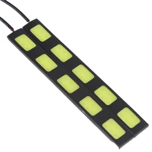 Brand New 1pair 300LM COB Car LED High Power Daytime Running Car Light Lamp For Fog Driving