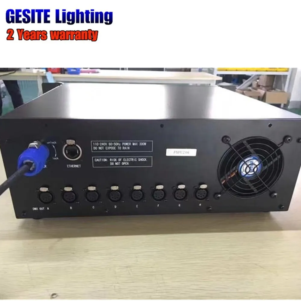 

NPU Network Processing with 8 DMX connectors Unites calculation power