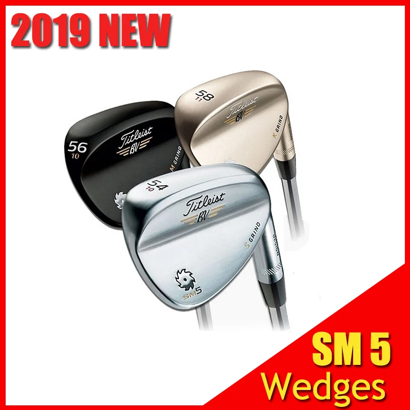 New Sale Golf Sm5 Wedges 50 52 54 56 58 60 Golf Wedge With Steel Shaft Golf Clubs