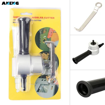 

Double Head Metal Sheet Cutter Sheet Nibbler Saw Cutter Tool Drill Attachment Cutting Tool Nibbler Sheet Metal Cut