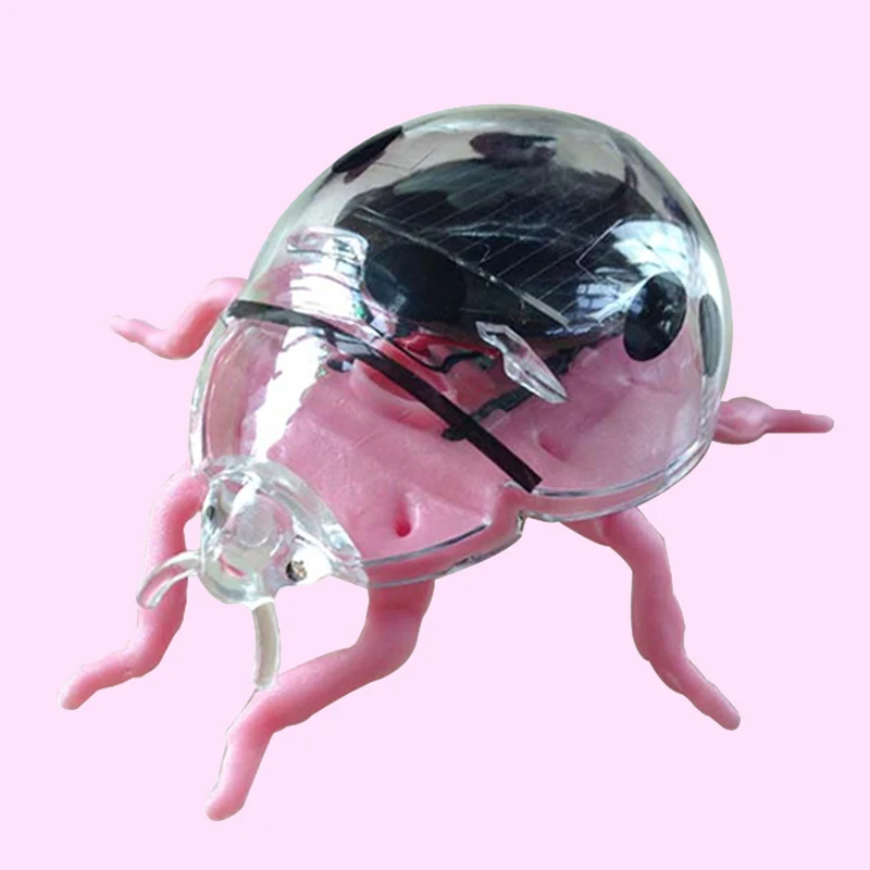 

Solar Power Energy Ladybug Toys Kids Science Enlightment Mini Creative