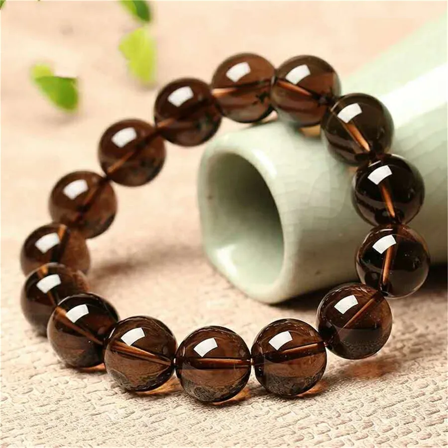Brown crystal bracelet deals