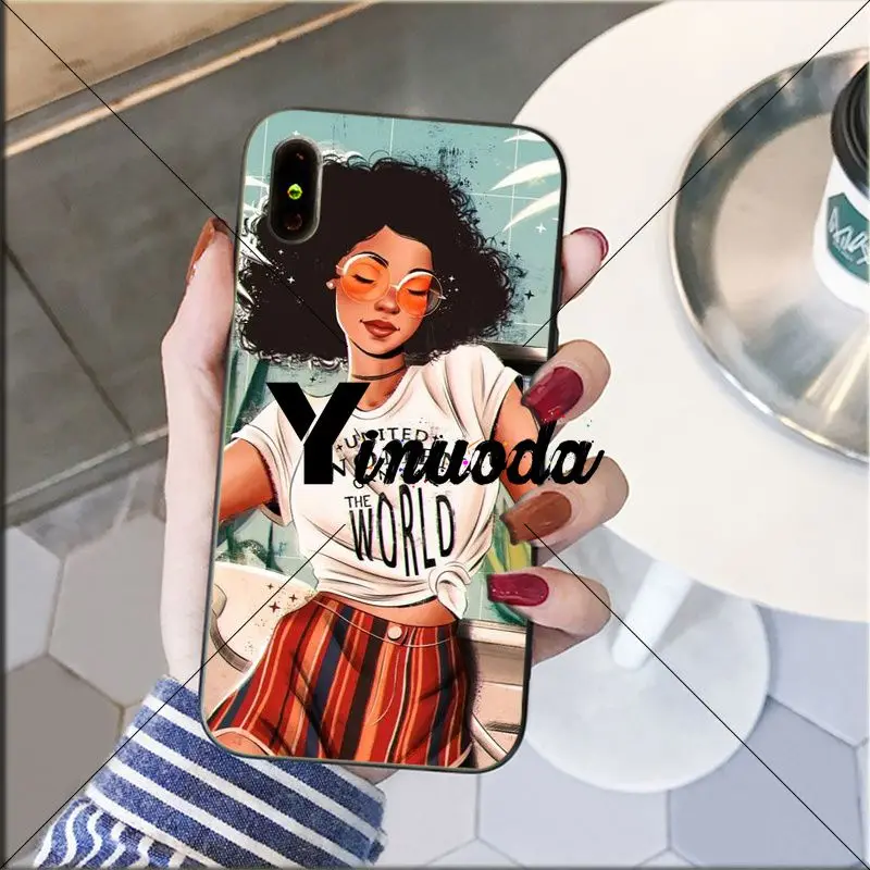 African personality girl