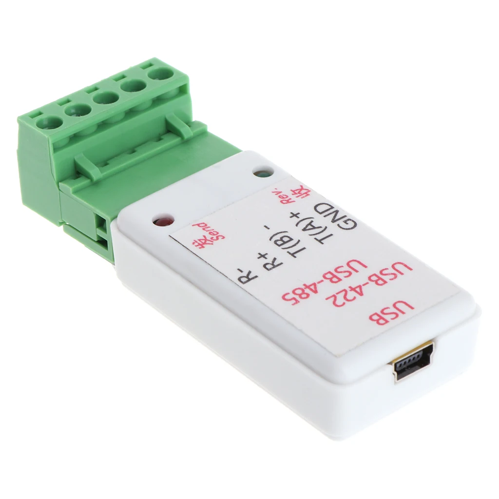 High Quality 2 in 1 USB to RS422& RS485 Converter Adapter with CH340T Support 64b Win7 Linux