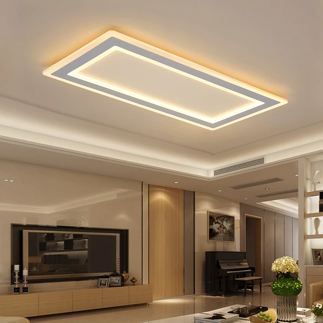 Ultrathin Surface Mounted Modern Led Ceiling Lights For Living Room Ultrathin Surface Mounted Modern Led Ceiling Lights For Living Room Bedroom Study Res De Sala