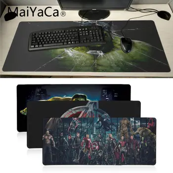 

MaiYaCa Avengers Hulk Natural Rubber Gaming mousepad Desk Mat Anti-slip Locking Keyboard Pad Desk Mat Large Gaming Mouse Pad