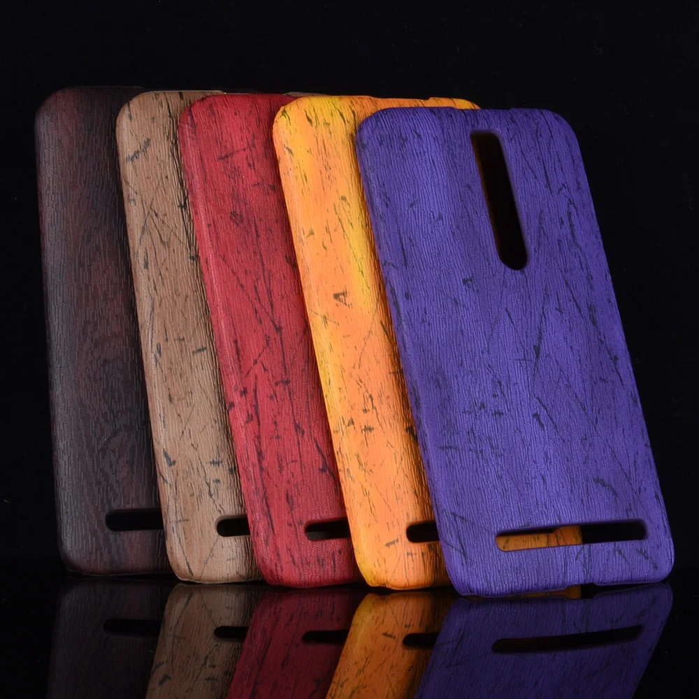 

New For Asus Zenfone 2 ZE551ML ZE550ML Case Wood PU Leather And PC hard shell Cover For Asus Z00AD Zenfone2 ZE550ML Phone Cases