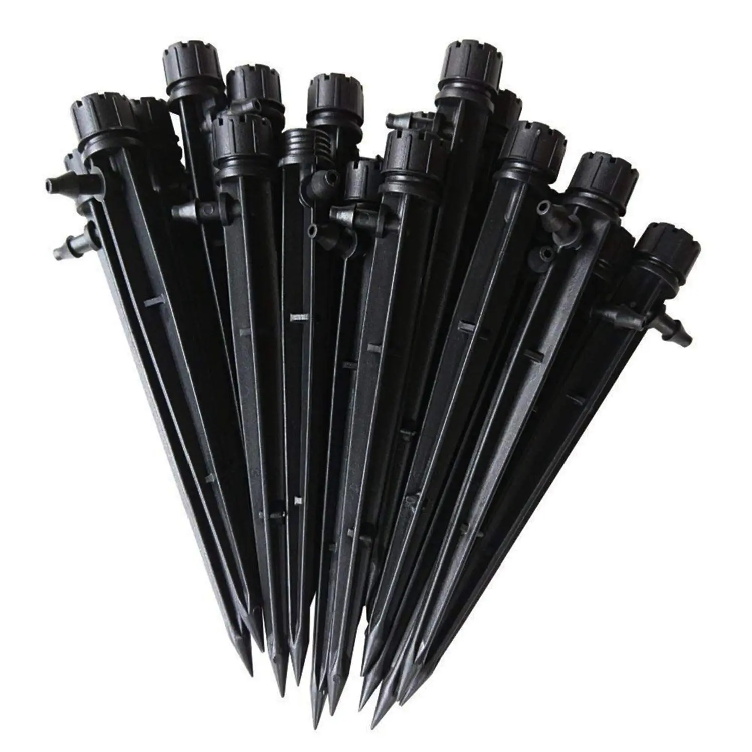 (Pack of 100) Drip Emitters Perfect for 4mm / 7mm Tube,Adjustable 360