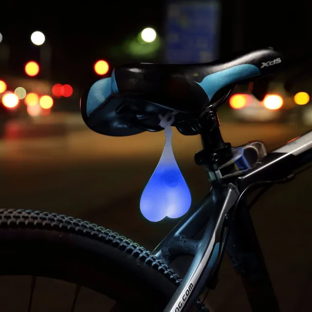 hanging balls bike light