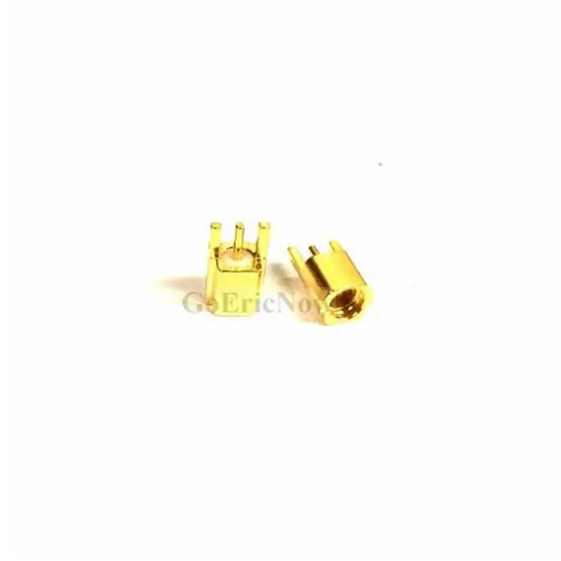 

1 pcs RF Coaxial Goldplated 3 Pin MMCX Female Jack Connector PCB mount Straight Adapter