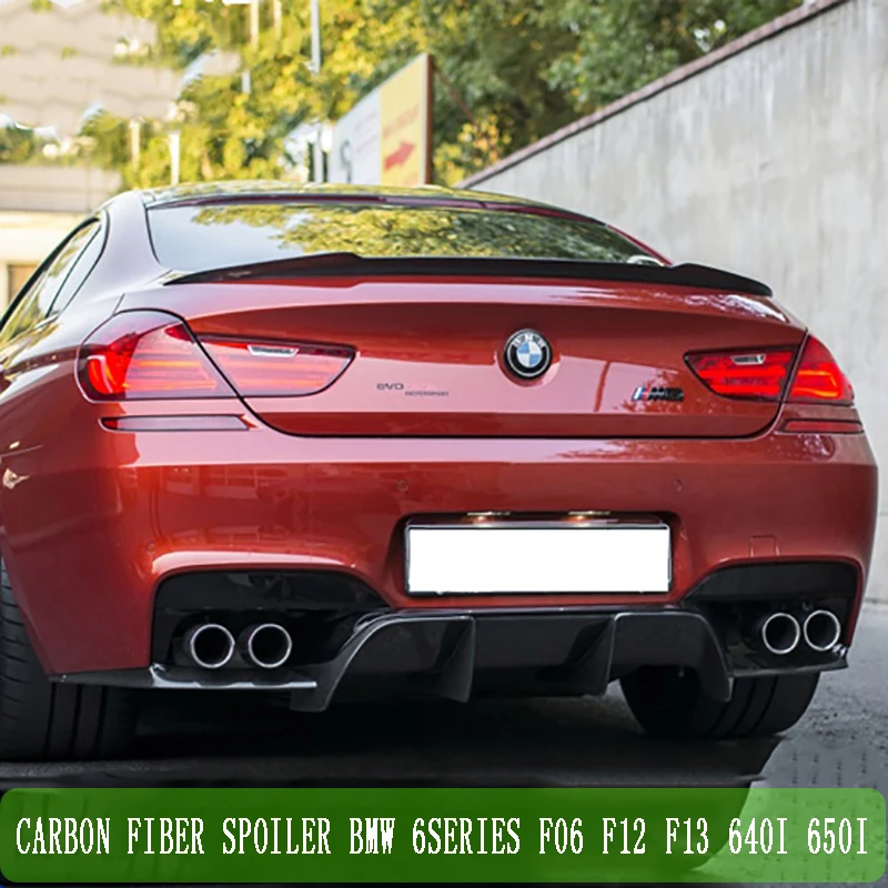 Для BMW 6 series F06 F12 F13 640i 650i задний крыльев спойлеры багажника две двери и четыре из