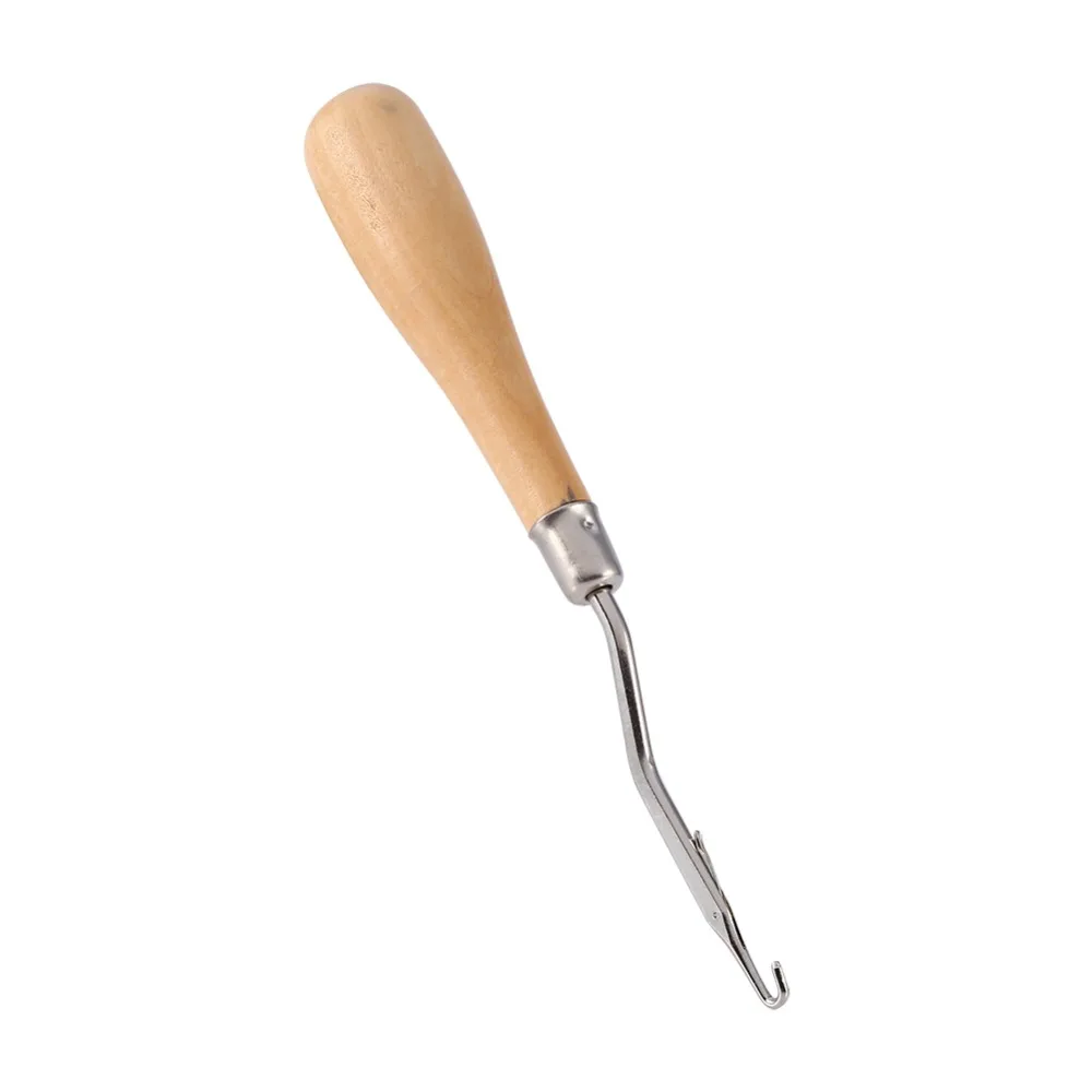 Stitch Counters 1pc Wood Handle Latch Crochet Hook Hair Weave