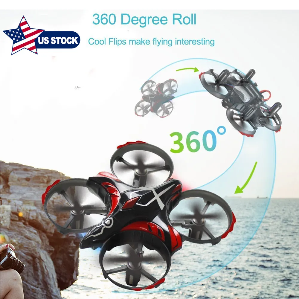 

Ship From USA JJRC Mini 3D Drone Quadcopter Drone with Gesture Control Gyro Remote Control Drone with LED RC Helicopter