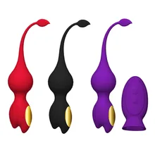 Vibrator Sex Product Remote Control Vaginal Ball Vibrating Egg Adult Sex Toys 360 Rotation 12 Speed Powerful Egg Soft Silicone