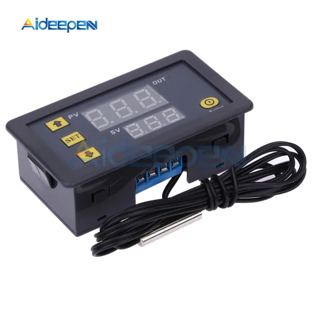 W3230 AC 110V 220V DC 12V Digital Thermostat Temperature Controller