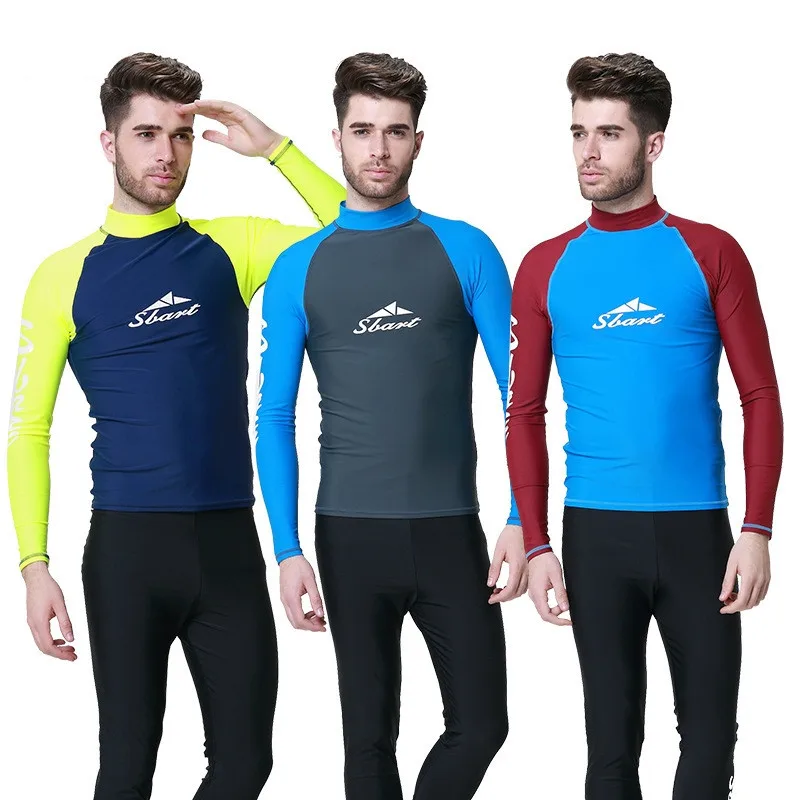 New ! Mens Long Sleeve Wetsuit Jacket Scuba Diving Surfing Jackets